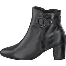 Gabor 35.800.37 Black, Female, Skor, Stövlar och Stövletter, stövletter, Grå
