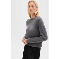 Theory Women Jumpers Theory Cropped Sweater in Cashmere