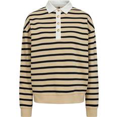 Tommy Hilfiger Bluse Tommy Hilfiger Felpa a Righe Maniche Lunghe Collo Camicia