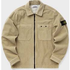 Stone Island Herren Bekleidung Stone Island Beige Organic Cotton Jacket