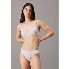 Calvin Klein Bikini Briefs Sheer Marquisette Blue
