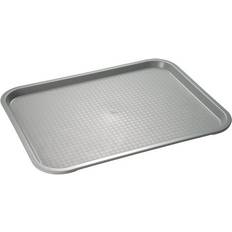 Aluminio Bandejas de Servir APS Bandeja Fast Food 27 x 35 x 2 cm - Gris Rectangular Bandejade servicio