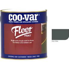 Semi-glossies Paint Coo-var CooVar Dark Grey 1 Litre Floor Paint