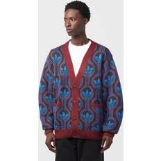 Rouge Cardigans Cardigan Trèfle 70s - Shadow Red/Blue