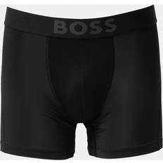 Orange Men's Underwear BOSS Orange Mens Pack Active Boxer Briefs Black