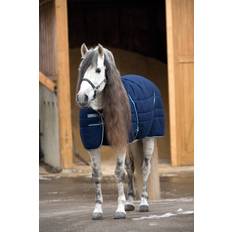 Nylon Horse Rugs Rambo Stable Blanket (200g Medium) Navy/Navy & White (75)