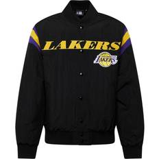 New Era Unisex Overtøj New Era Overgangsjakke 'NBA LOSLAK' mørkegul mørkelilla sort offwhite
