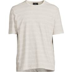 Clothing PS Paul Smith Men's Stripe Marl T-Shirt White