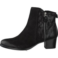 Caprice Boots Caprice Balina Black Nubuc Comb - Negro