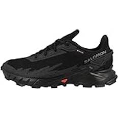 Salomon Alphacross Sportschuhe Damen Outdoorschuhe Laufschuh Schwarz Sport, Schuhgröße:EUR