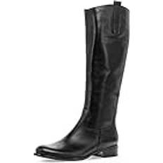 Gabor 39 - Dame Sko Gabor Stiefel 1.649, Glattleder, Schwarz, Damen