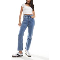 Abercrombie & Fitch Women Jeans Abercrombie & Fitch Curve Love Ultra High Rise Ankle Jeans Blue