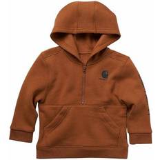 Babies Sweatshirts Children's Clothing Carhartt 1/2 Zip Pullover Baby mo. Brown