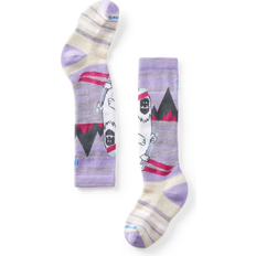 Kids' Wintersport Full Cushion Yeti Pattern Otc Socks - Ultra Violet
