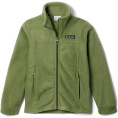 Polyester Fleece Jackets Columbia Boys' Steens Mountain II Fleece Jacket Canteen