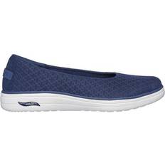 Skechers Donna Arch Fit Inspire Aubrey Flats Lavabile Lavatrice - Blu Navy Blue