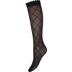 Hype The Detail Knee High Logo Strumpor - Svart