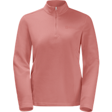 Bruna - Dam - Fleecetröjor & Piletröjor Jack Wolfskin Women's Taunus Halfzip Mineral Red