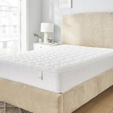Memory Foam And Deluxe Hybrid Mattress - White / Double