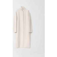 Natural - Women Coats Fabiana Filippi Filippi-Single-Breasted Coat Trench Impermeabili Beige-Donna (44IT)