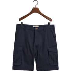 Gant Linne Shorts Gant Relaxed Linen DS Shorts Navy