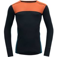 Devold Base Layer Tops Devold Lauparen Merino Shirt Man - Flood/Night/Ink