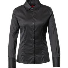 Damen Blusen HUGO Bluse schwarz