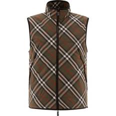 Burberry Herren Oberbekleidung Burberry Burberry-Nylon Vest Jacket Giacche Verde-Uomo