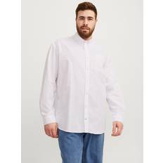 3XL Chemises Jack & Jones Chemise grande taille Oxford (GT) Blanc