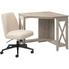 Writing Desks 34in W x 34in D Small Corner And Chair Set Writing Desk