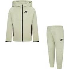 Beige Tracksuits Nike Sportswear Younger Hooded Fleece Hoodie - Green