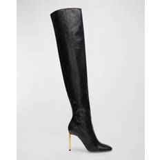 45 ½ Höga stövlar Tom Ford Snake-effect leather over-the-knee boots