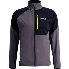 Swix Herr Jackor Swix Focus Wind Jacket M Längdskidjacka - Magnet/Black