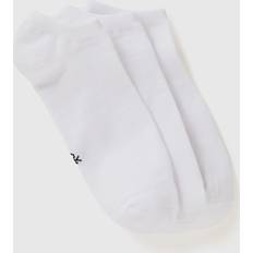 United Colors of Benetton Ropa United Colors of Benetton Three Pairs Short Socks, 9-11, White, Women