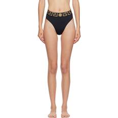 Versace Badetøj Versace Badetrusse Med Medusa Hovedmotiv - Sort
