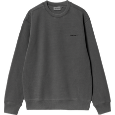 Carhartt WIP Duster Script Sweatshirt - Black Garment Dyed