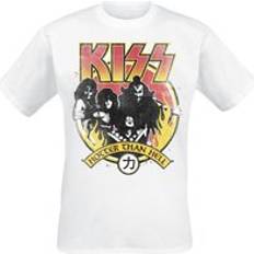 T-shirt Hotter Then Hell för Herr vit