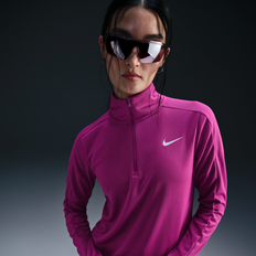 Dam - Fleecetröjor & Piletröjor - Lila Nike Dri-FIT Pacer Women's 1/4-Zip Sweatshirt Purple Polyester (UK 24-26)