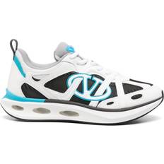 Valentino Garavani Herre Sneakers Valentino Garavani Trefarvet Læder og Mesh Sneakers - Flerfarvet