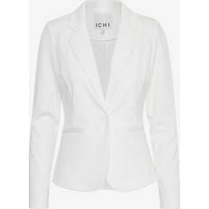 Ichi Dame Overtøj Ichi Women's Blazer Kate - Blanc