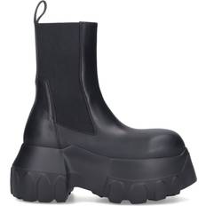 Rick Owens Black Porterville Lunar Mega Tractor Boots