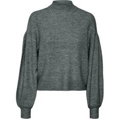 Gröna - Mesh Tröjor Vero Moda Vmnewrubellefile Pullover Balsam green