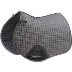 Sottoselle Cuscinetto da sella per cavalli in cotone liscio Premier Equine Close Contact GP Gris