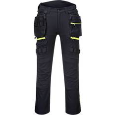 Arbejdstøj & Udstyr Portwest DX452 DX4 hi-vis bukser med aftagelige hængelommer Sort