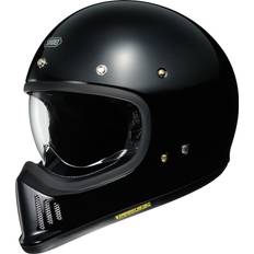 Shoei Ex-Zero Plain Motorcycle Helmet (53-54cm) Black, Black