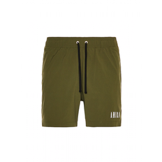 Amiri Mens Core Logo Swimshorts in Military Green