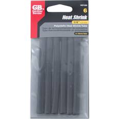 Electrical Accessories Gardner Bender 1/4 in. D Heat Shrink Tubing Black 6 pk