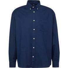 GAP Kleding GAP Standard Logo Oxford Shirt - Navy