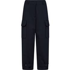 Weekend MaxMara Boris Wool Blend Trousers, Navy