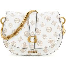 Guess Mini-Schultertasche Damen Kuba Crossbody Blanc